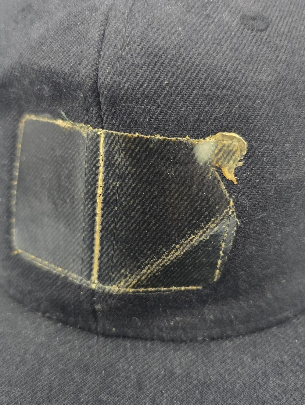 Branded Bills Leather Patch Trucker Adjustable Snapback Hat